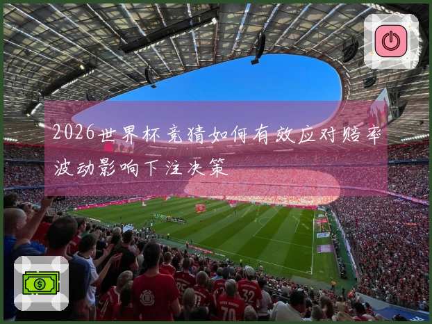 2026世界杯竞猜如何有效应对赔率波动影响下注决策