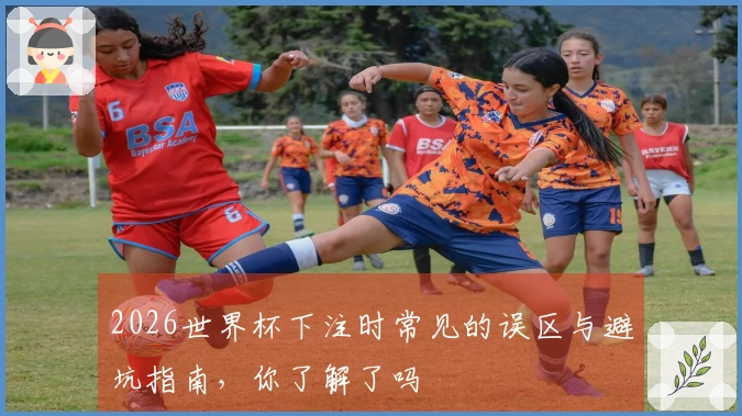2026世界杯下注时常见的误区与避坑指南，你了解了吗